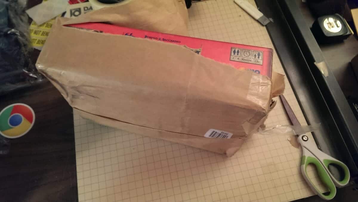 Board Game Shipping and Packing the Funny and the Strange from Ebay